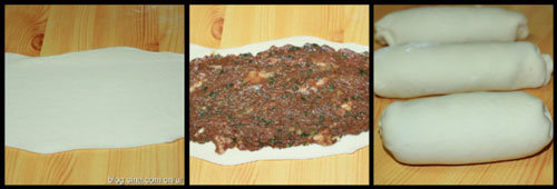 肉龍饅頭的制作方法圖解，肉龍怎么做好吃