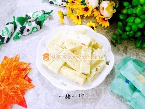 手工牛扎糖的做法