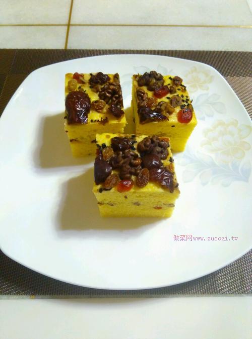 玉米面發(fā)糕的做法