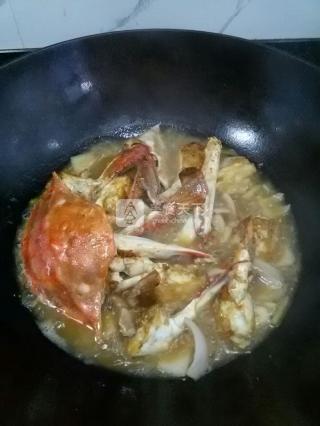 蛋炒江蟹-------gun蛋吧，江蟹君！的做法步驟：8