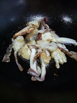 蛋炒江蟹-------gun蛋吧，江蟹君！的做法步驟：5