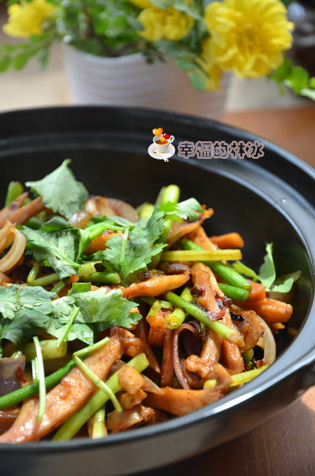 香辣墨魚干的做法