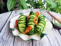 糖醋腌黃瓜的做法步驟6