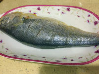 紅燒香菇大黃魚(yú)的做法步驟2