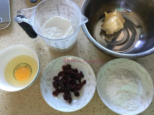 蔓越莓餅干的做法