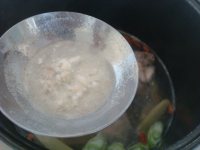 清湯羊肉燉黃蘿卜的做法步驟8