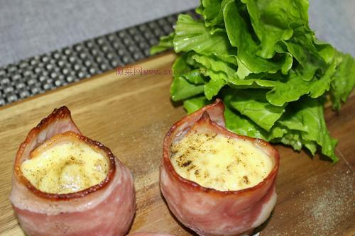 培根芝士雞蛋卷的做法