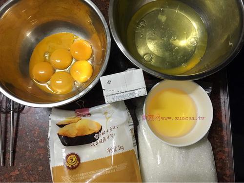 原味戚風(fēng)蛋糕的做法