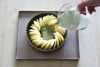 圣誕風抹茶椰蓉蘋果派的做法步驟14