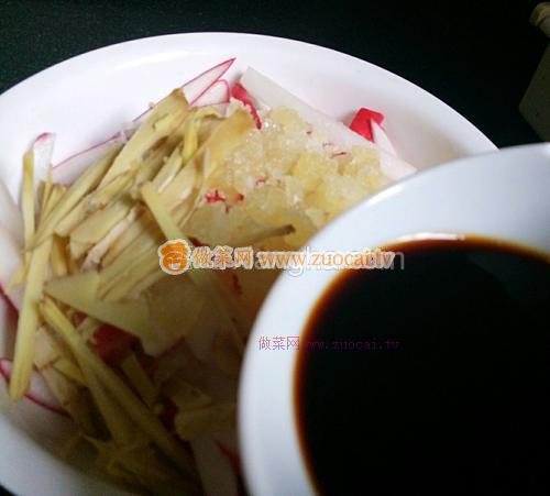 爽口醬蘿卜的做法