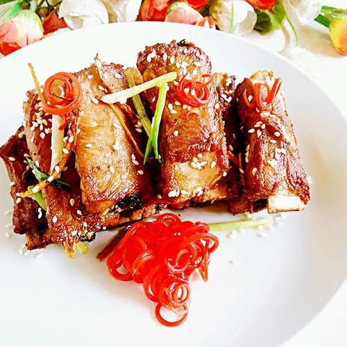 干煸椒鹽排骨的做法