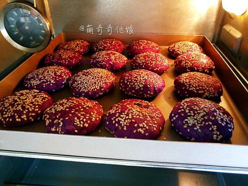 紫薯糯米小餅（烤箱版）的做法