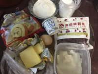 苺干酸奶蜂蜜馬芬的做法步驟1