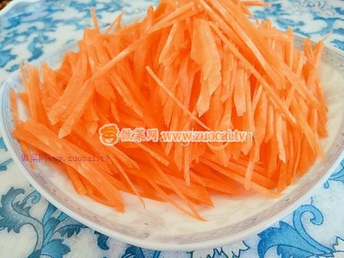 清炒胡蘿卜的做法