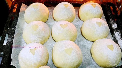 愛心玉米小面包的做法