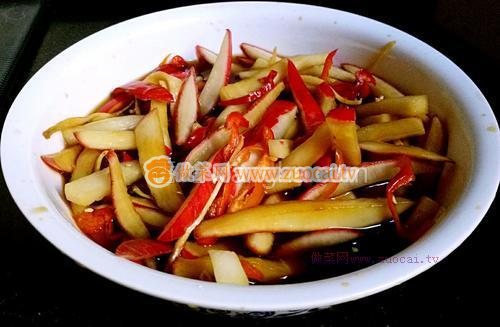 爽口醬蘿卜的做法