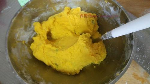 香蔥南瓜餅的做法