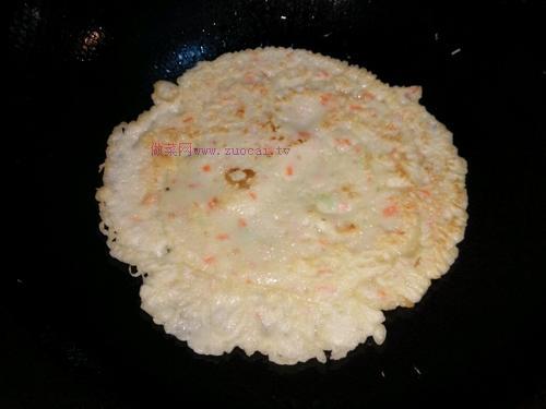 胡蘿卜雞蛋餅的做法