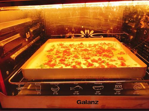 香蔥肉松蛋糕卷的做法