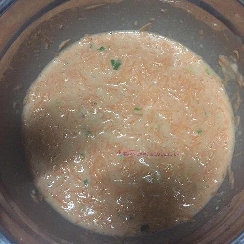 胡蘿卜雞蛋餅的做法