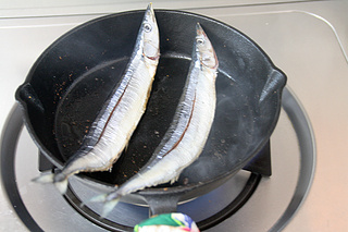 干煎秋刀魚