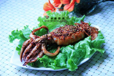 自制烤魷魚(yú)的做法