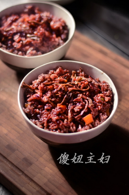 干豆角排骨燜飯