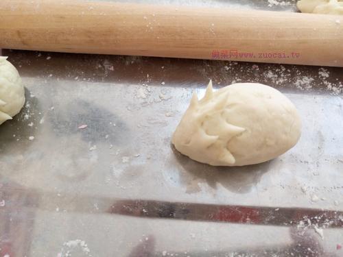 小刺猬包（香菇豬肉）的做法