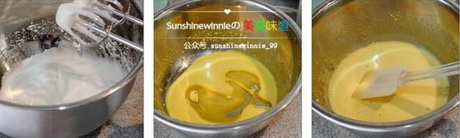 甘那許鏡面蛋糕的做法步驟1-3