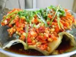 剁椒魚(yú)頭的做法步驟：6