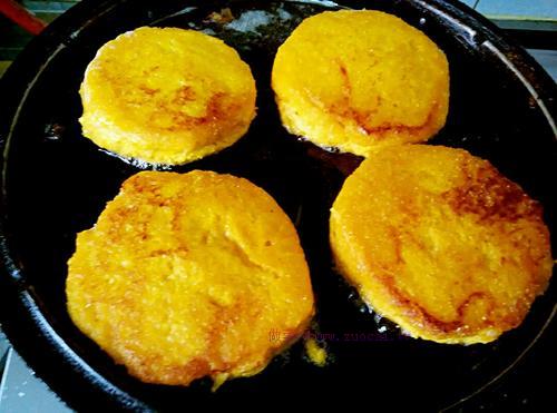 南瓜玉米餅的做法