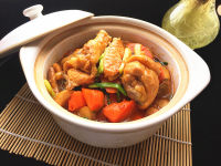 胡蘿卜杏鮑菇燒土雞的做法步驟17