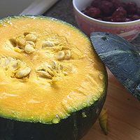 夏季五味之甘～蒸南瓜羹 #方太蒸愛行動(dòng)#的做法圖解2
