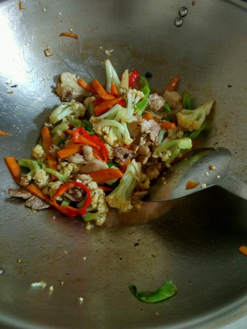 干鍋花菜的做法