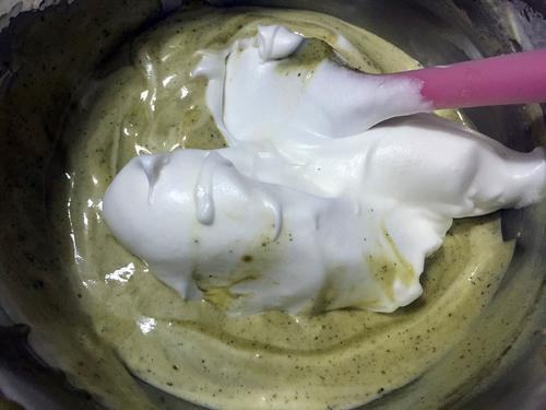 抹茶戚風(fēng)蛋糕～八寸