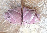 紫薯玫瑰花卷的做法步驟11