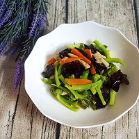 清炒西藍(lán)花的做法圖解10