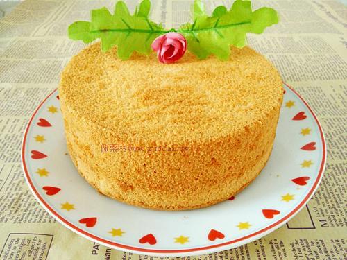 6寸戚風(fēng)蛋糕的做法