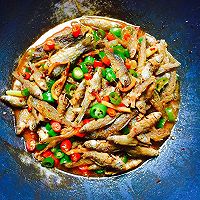 干鍋小雜魚的做法圖解9