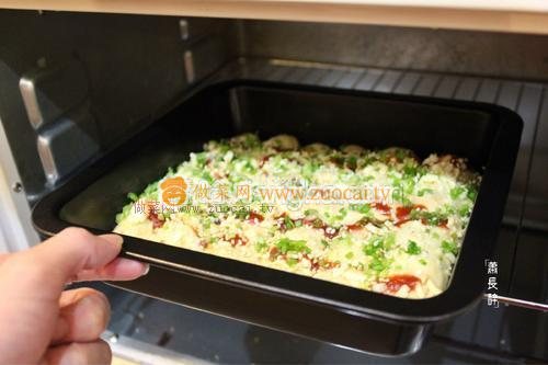 蔥香肉松排包的做法