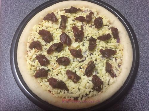 牛肉粒洋蔥披薩的做法