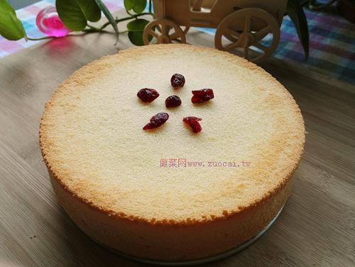 八寸戚風(fēng)蛋糕的做法