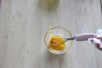 圣誕風抹茶椰蓉蘋果派的做法步驟2