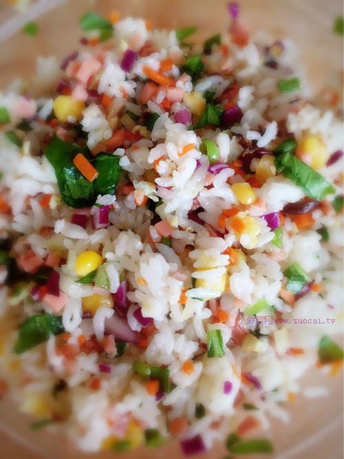 繽紛飯團的做法