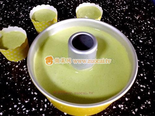 菠菜戚風(fēng)蛋糕的做法