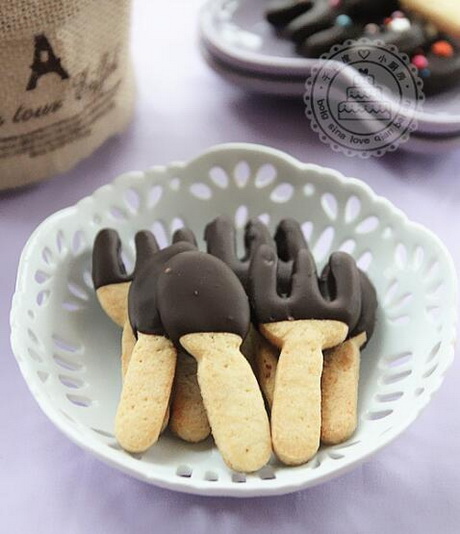 麥香餐具餅干的做法