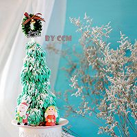 甜甜圈圣誕樹的做法圖解16