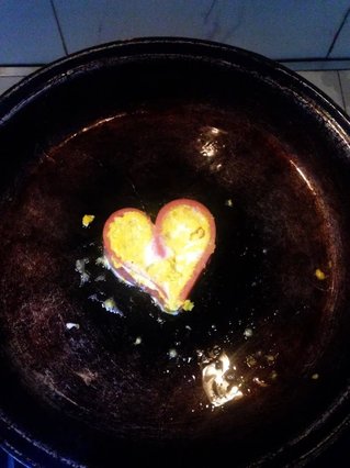 火腿愛(ài)心煎蛋