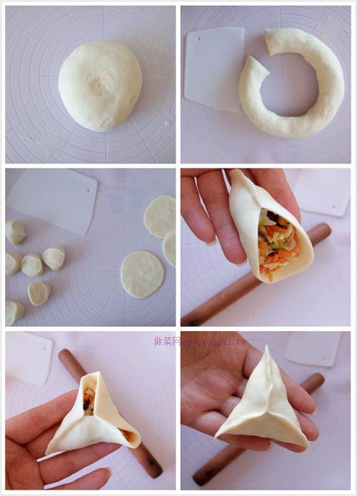生煎三角餃子的做法