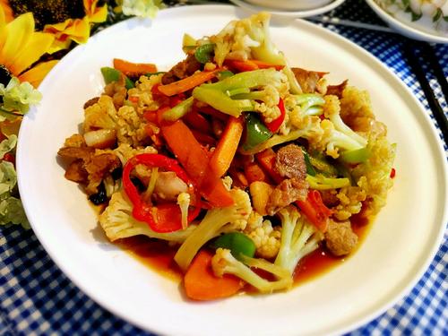 干鍋花菜的做法